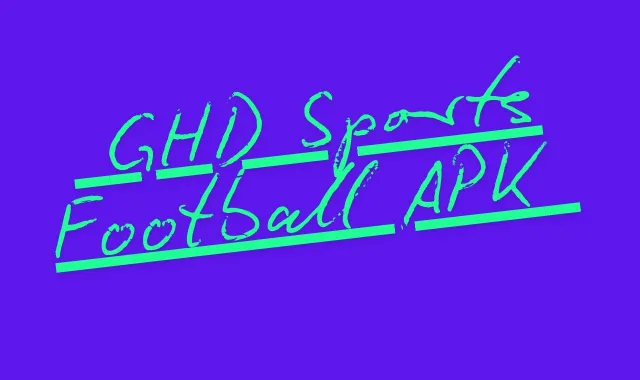 GHD Sports Football APK